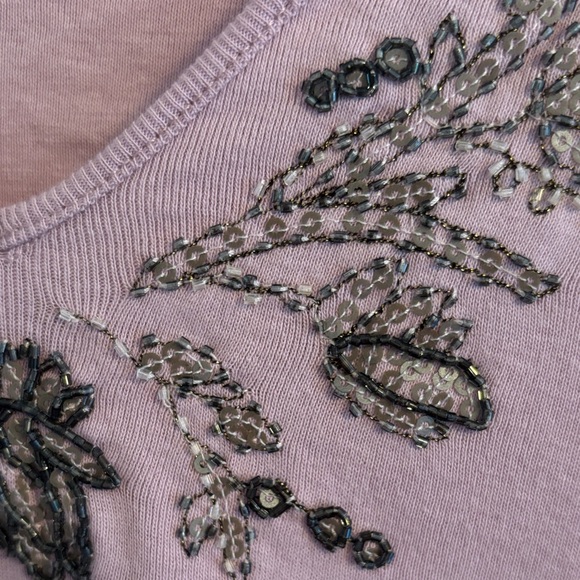 Ralph Lauren Mauve Top - Picture 3 of 7